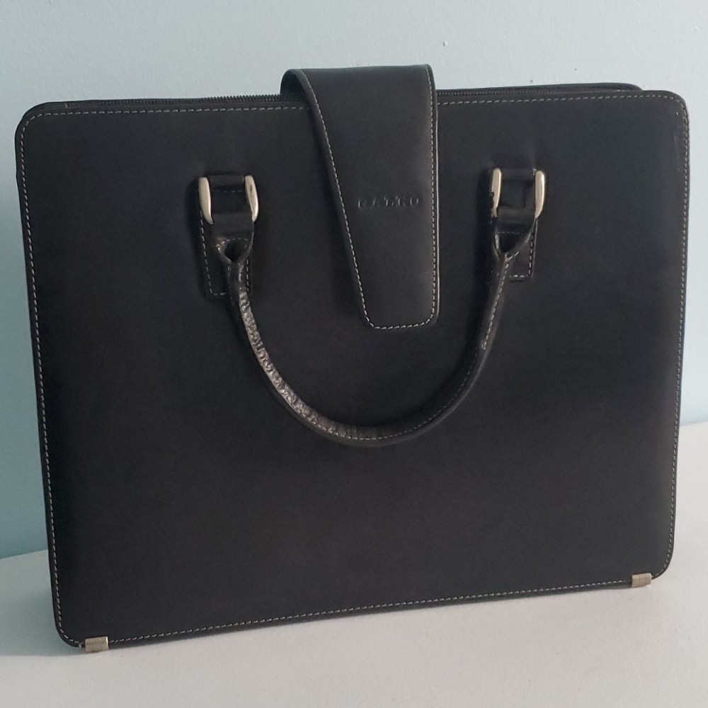 NWOT Vintage Genuine  Leather multi purpose purse